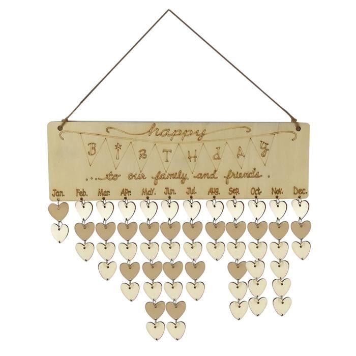 Home Garden Panneau Calendriers Anniversaire Planches Coeur En Bois Porte Cles Rustique Home Decor Home Garden Panneau Calendriers Anniversaire Planches Coeur En Bois Porte Cles Rustique Home Decor