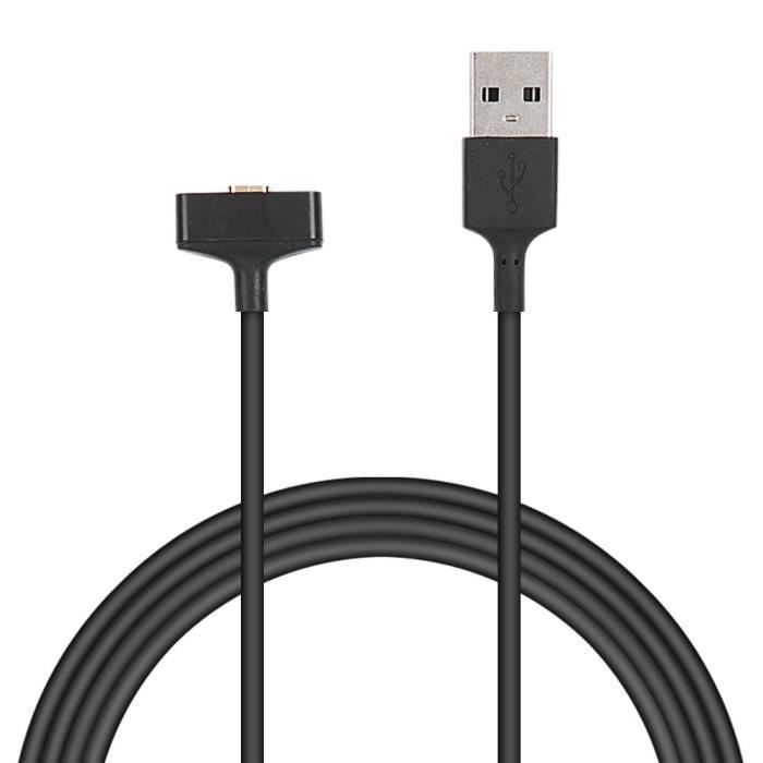 Chargeur Câble pour Fitbit Ionic, Câble de Charge USB Remplacement pour Fitbit Ionic