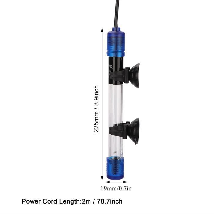 Comparer les prix de 220-240V étanche Stérilisateur UV Lampe de lumière Bactéries-tuer pour le réservoir de poisson d'aquarium 9W Noir HEN