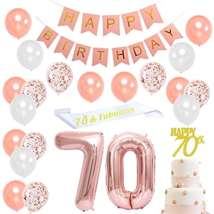 Kit De Dessin Hc9dx Decorations D Anniversaire Pour Or Rose Pour Ses Ballons Confettis Or Rose Joyeux Anniversaire Banniere 70 Numer Cdiscount Maison Kit De Dessin Hc9dx Decorations D Anniversaire Pour Or Rose Pour Ses Ballons Confettis Or Rose Joyeux Anniversaire Banniere 70 Numer Cdiscount Maison