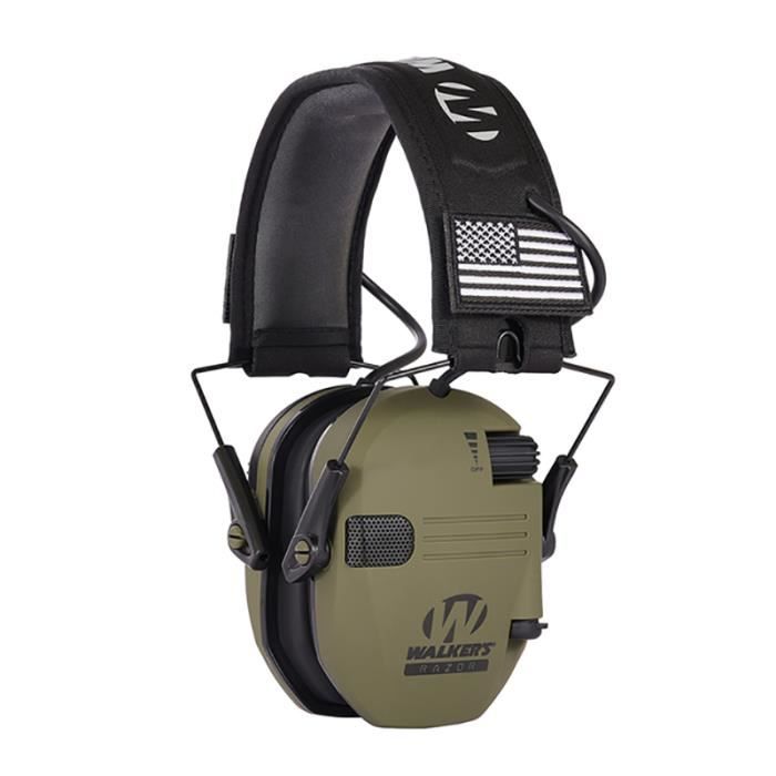 Pack casque antibruit électronique WALKER'S Razor rechargeable + kit Talkie-Walkie - Casques anti-bruits électroniques (13974027