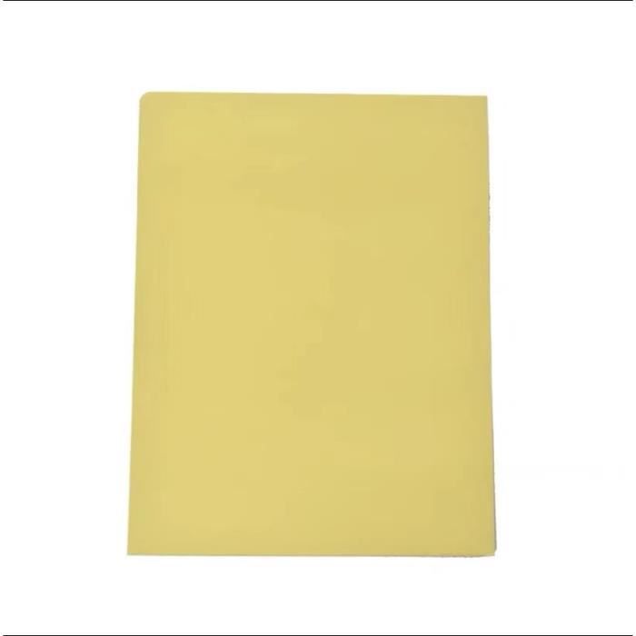 ELBA couverture pour dossier, A4, carton manille, jaune