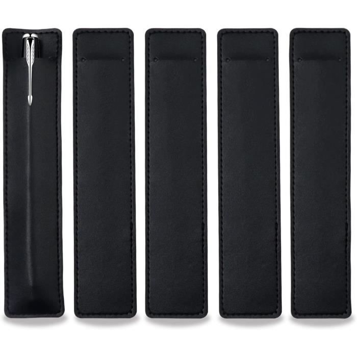 Porte Carte Bus Scolaire Porte-badges En Cuir Double Face Lot De