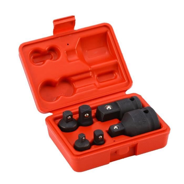 DIGIFLEX Set de 4 adaptateurs réducteurs pour douilles et embouts 1//2/" 3//8/"...