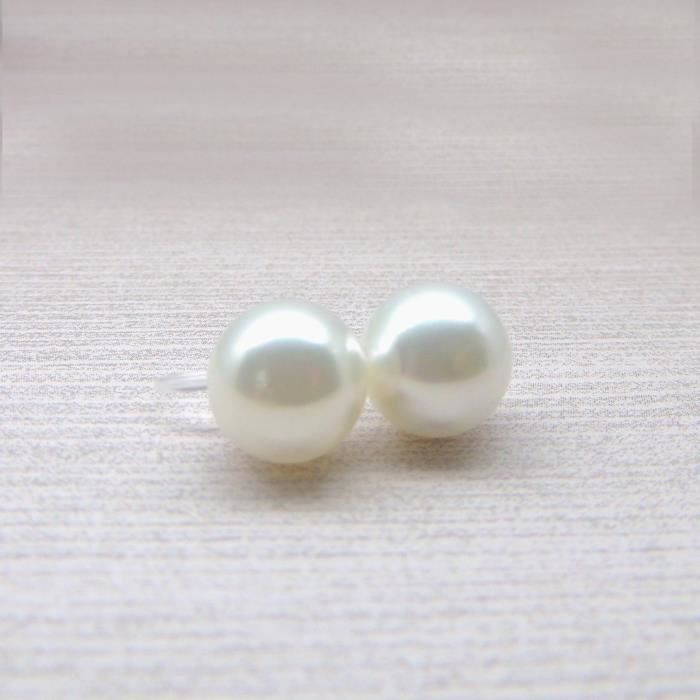 8 Pcs 8Mm Petit Faux Cerceau De Boucle Oreille, Boucles