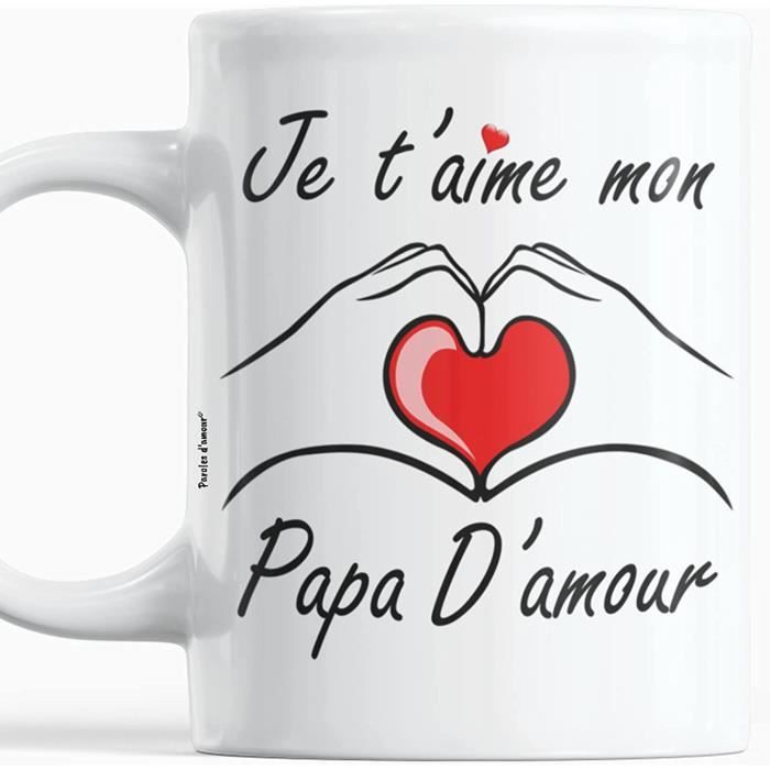 Fête des pères Mug je t