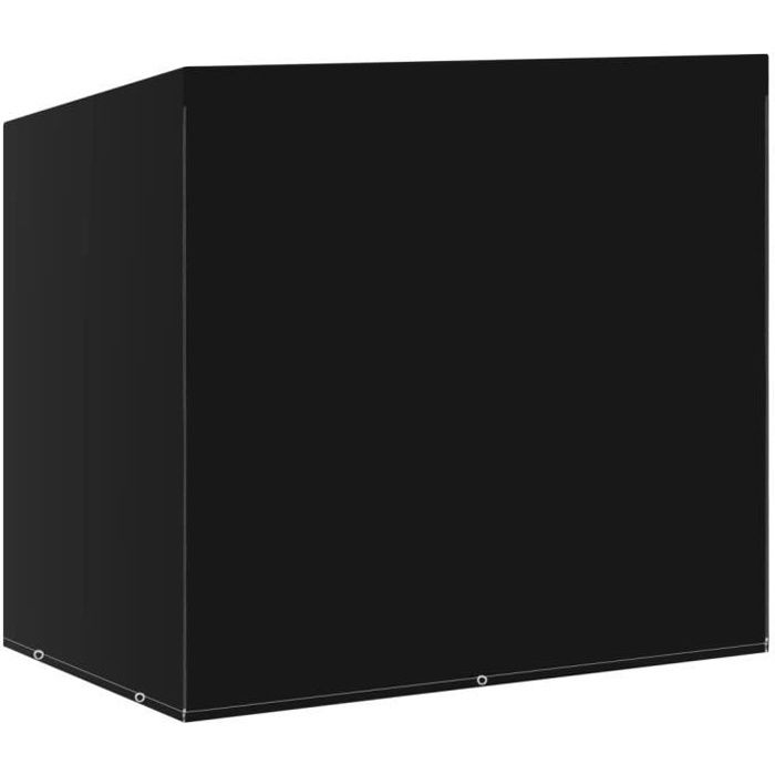 {HOME}9145Luxueux Housse de balancelle Housse de Protection imperméable pour Meubles de Jardin Couverture 6 œillets 135x105x175 cm