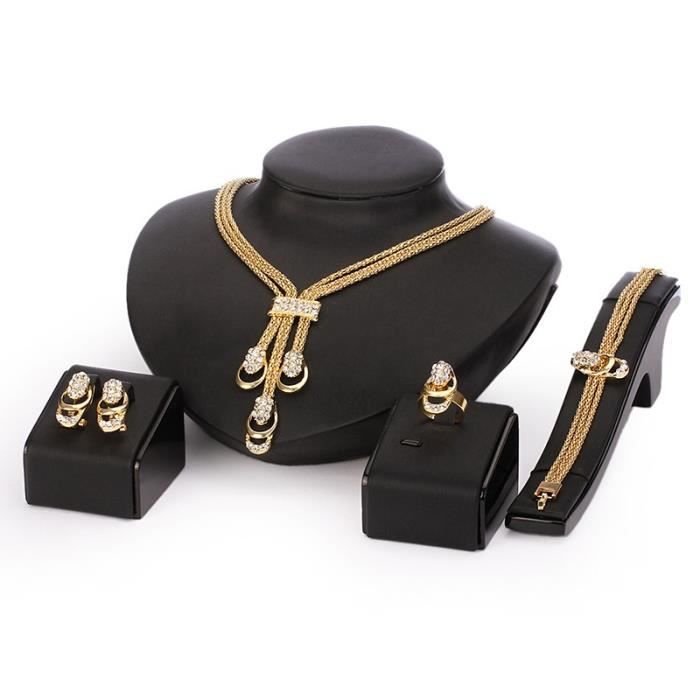 Parure or jaune mariage Clearance