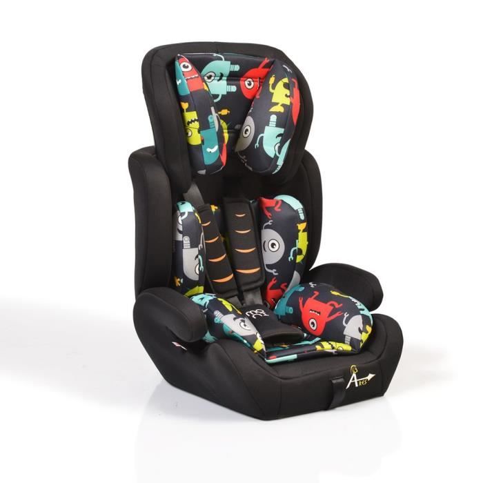Siège auto enfant Moni Ares groupe 1/2/3 (9-36 kg) 1 à 12 ans dossier  amovible [Vert] - Achat / Vente siège auto Siège auto enfant Moni Ares -  Cdiscount