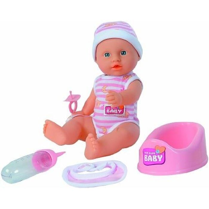 Poupée NEW BORN BABY BABY DARLING 30 CM / ACCESSORIES pour enfant fille de plus de 3 ans - Rose