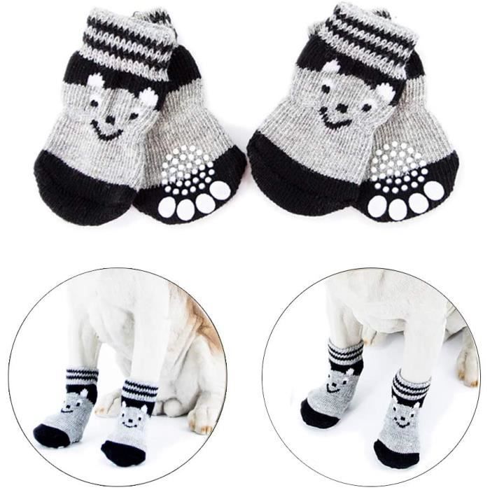 Textiles Et Accessoires Pour Chiens Vibury Chaussettes De Chien Protection Des Pattes Pour Les Petits Chiens Et Chats 8467 Cdiscount