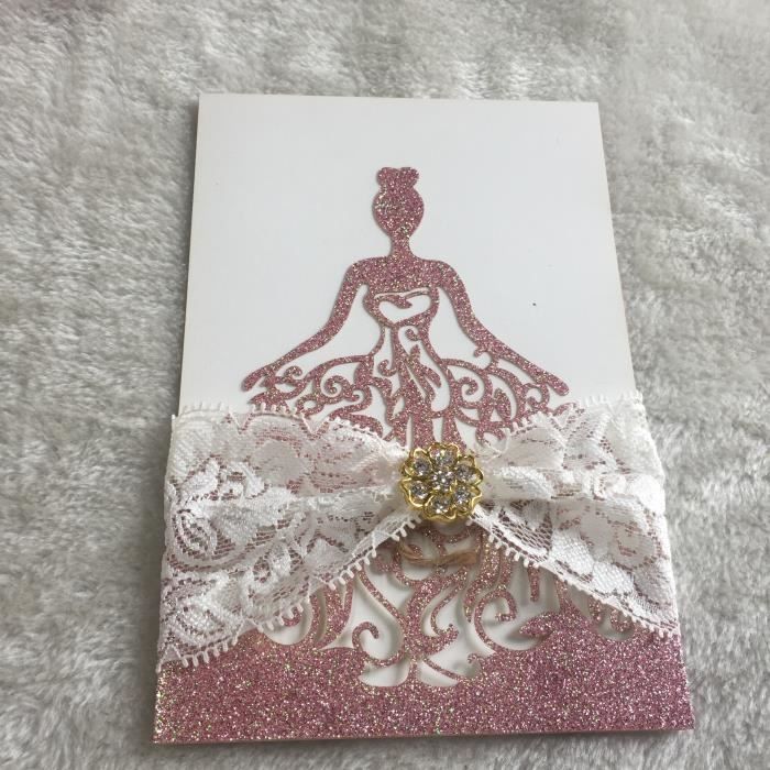 Carte D Invitation D Anniversaire De Princesse Coupee Au Laser Carte D Invitation De Maria Modele Tied Bow Only Kuyqkpb Achat Vente Faire Part Invitation Carte D Invitation D Anniversa Cdiscount