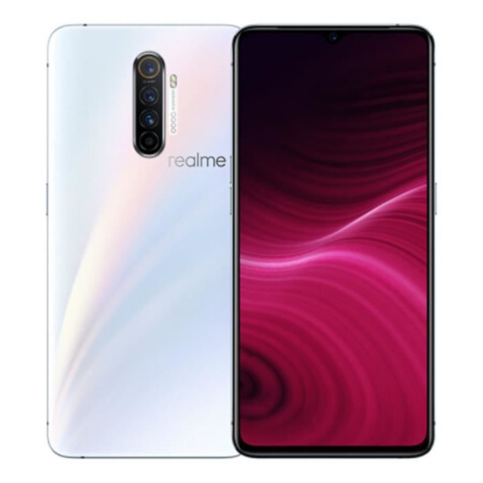 Achat T&eacute;l&eacute;phone portable Realme X2 Pro Blanc 8 Go + 256 Go pas cher