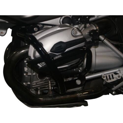 Pare carters Crash Bars Heed BMW R 1200 GS (2004 2012) Basic, noir