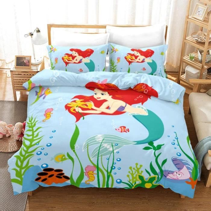 Housse De Couette Anime 3D - Parure De Lit 140x200cm + Taie - Polyester Doux, Design Personnage Vibrant - 8