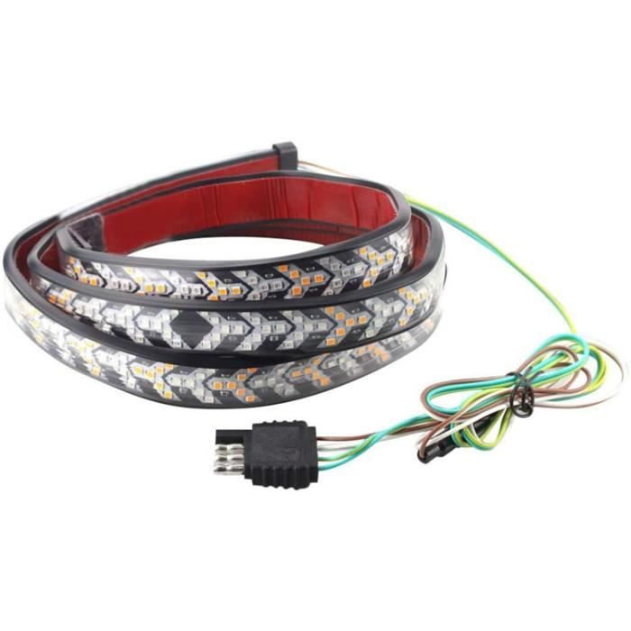Barre Lumineuse LED Pour Camion - Bande Lumineuse Pare-Soleil Flexible Étanche Ambiance
