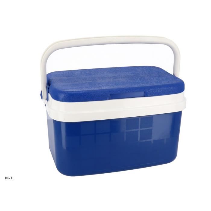tillvex Glacière électrique 40L rouge avec roulettes