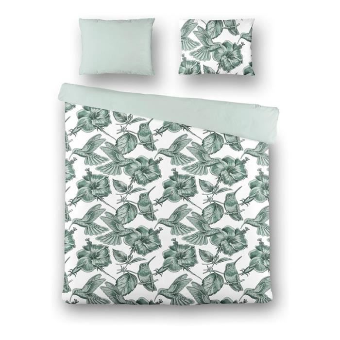 2 Housses Coussin 40 x 40 cm Couleur au Choix Bleu 2 Taies doreiller 50 x 70 cm L22G Couvre lit 7 pi/èces 230 x 250 cm 2 Taies d/’Oreiller 63 x 63 cm