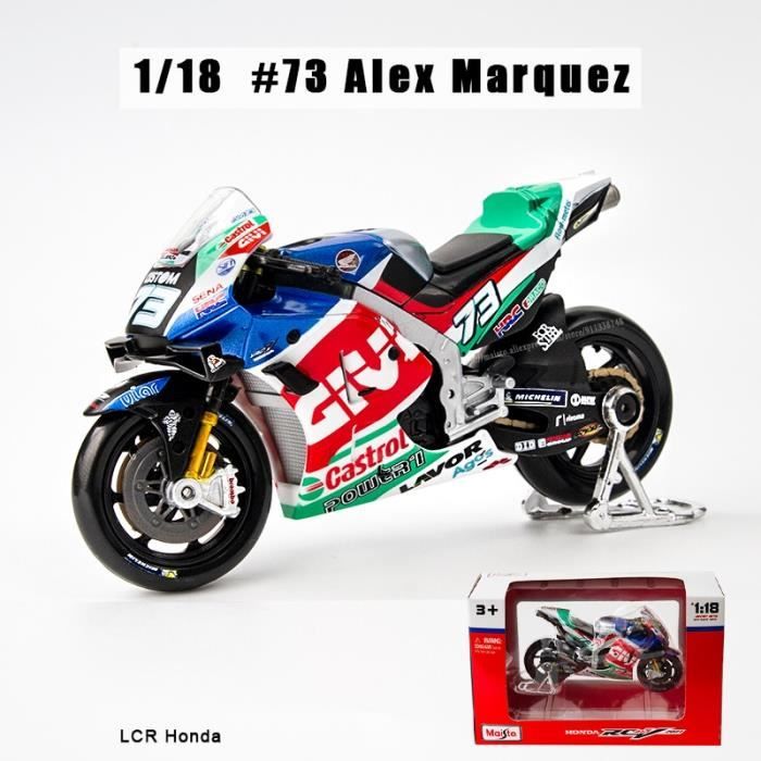 Couleur 73 Alex Marquez moto de course Repsol, modèle en alliage d'espargaro,  jouet de collection, cadeau 1: - Cdiscount Jeux - Jouets