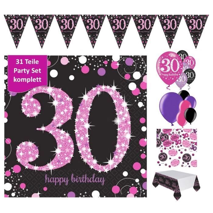 Lave Vaisselle Fete Decoration Anniversaire 30 Ans Complet 31 Pieces Rose Noir Violet Avec Ballon 30 Ans Kit Party Deco Joyeux Achat Vente Ballon Decoratif Prolongation Soldes Cdiscount Lave Vaisselle Fete Decoration Anniversaire 30 Ans Complet 31 Pieces Rose Noir Violet Avec Ballon 30 Ans Kit Party Deco Joyeux Achat Vente Ballon Decoratif Prolongation Soldes Cdiscount