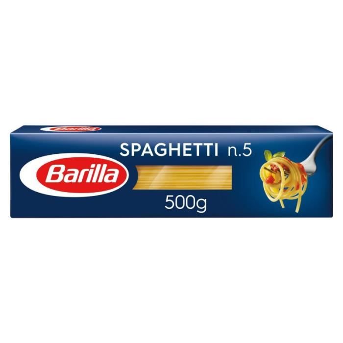 BARILLA - Spaghetti N°5 500G - Lot De 4