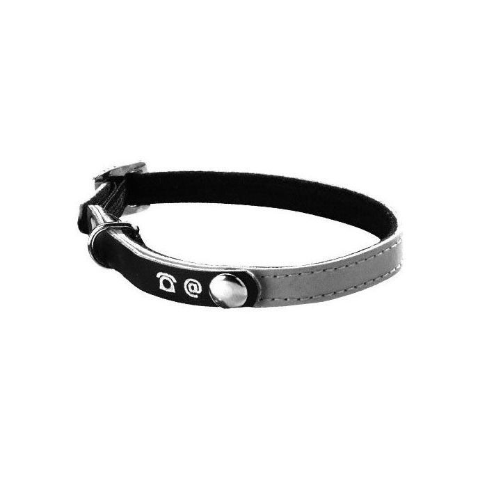 Meilleurs prix pour Bobby - Collier Porte-adresse Réfléchissant pour Chat - Gris