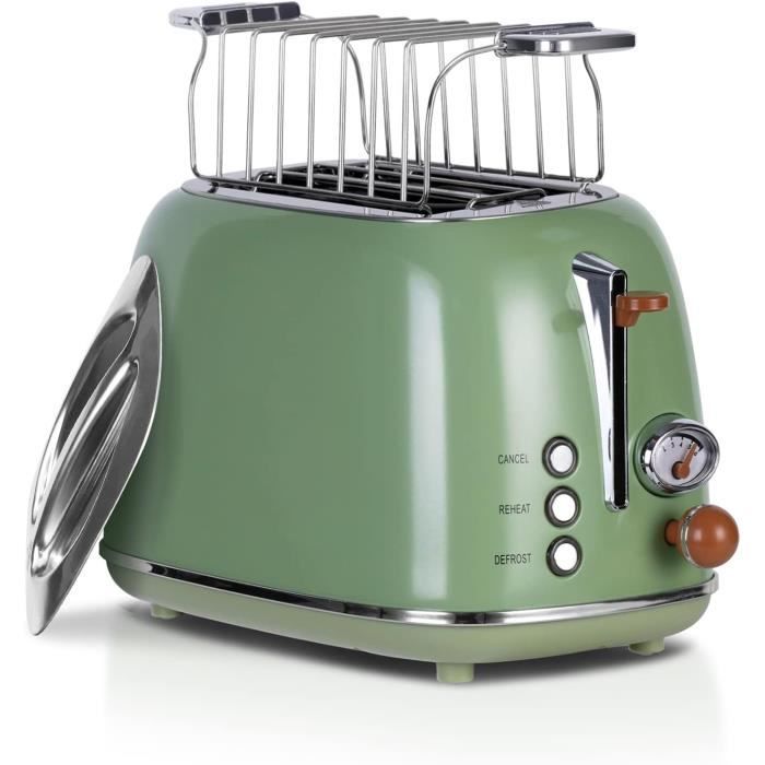 Test du grille-pain vintage VQ Laura Ashley Elveden Marine : efficacité