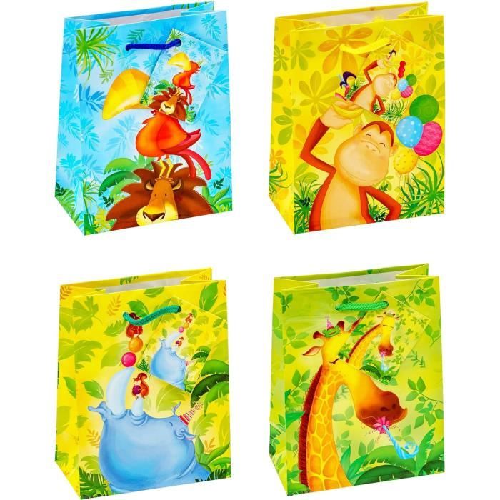 Lot De 12 Sacs Cadeaux Élégants Thème Vin - Taille Bouteille (36 X 12 X 8 Cm) - N° D'art. 85285