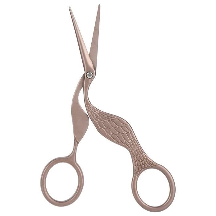 Petits Ciseaux Lot De 2 Ciseaux De Couture En Forme De Cigogne Vintage En Acier Ciseaux Point De Croix