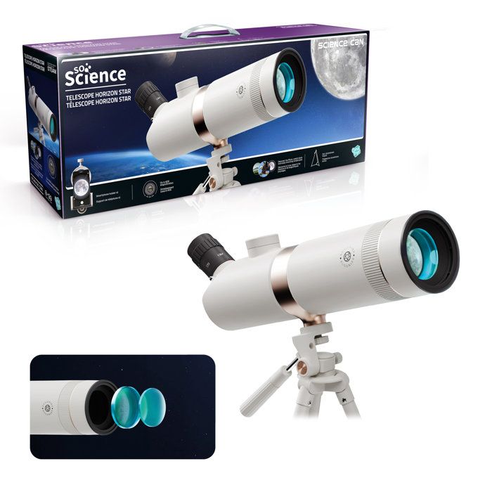 Télescope CANAL TOYS So Science Horizon Star COS 008 – Support Smartphone et Oculaire 20-60mm - vue 4