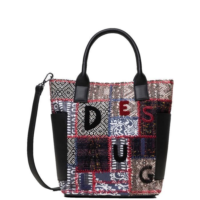 Sac port main Desigual ref 47699 2045 23 28 12 Noir Achat