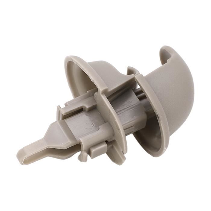 Lot De 2 Clips De Fixation Pare-soleil Pour Audi A1 A3 A4 A5 Q3 Q5 - Plastique Beige, Remplacement Facile