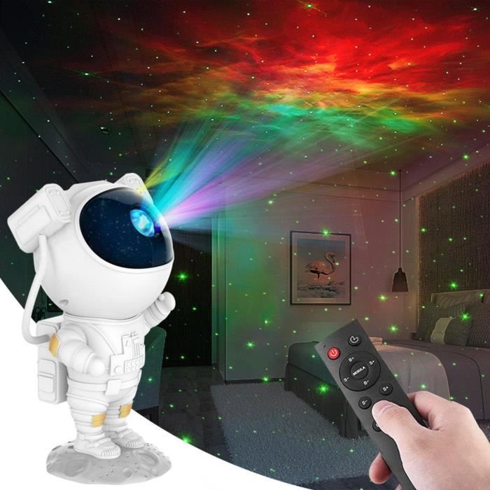 Star Light Projector, Astronaut Galaxy Projector Light avec télécommande  Luminosité réglable Multiple Night Light Projecteur pour