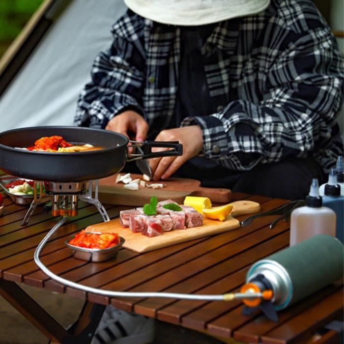 Adaptateur de réservoir de gaz - Camping - Butane - Buse de réchaud