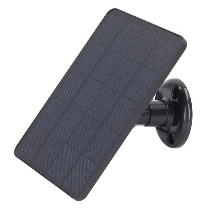 EverExceed Panneau Solaire 4W Compatible Avec Blink Outdoor 3 (3rd Gen), XT XT2 Camera, Panneau Solaire Pour Blink Avec Support Ajustable, 13,12ft Charge Cable, IP65 Waterproof