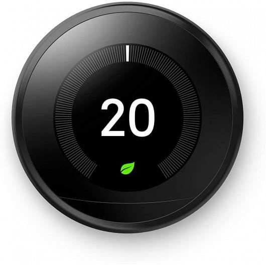 Thermostat Google Nest, thermostat programmable noir Cdiscount Bricolage