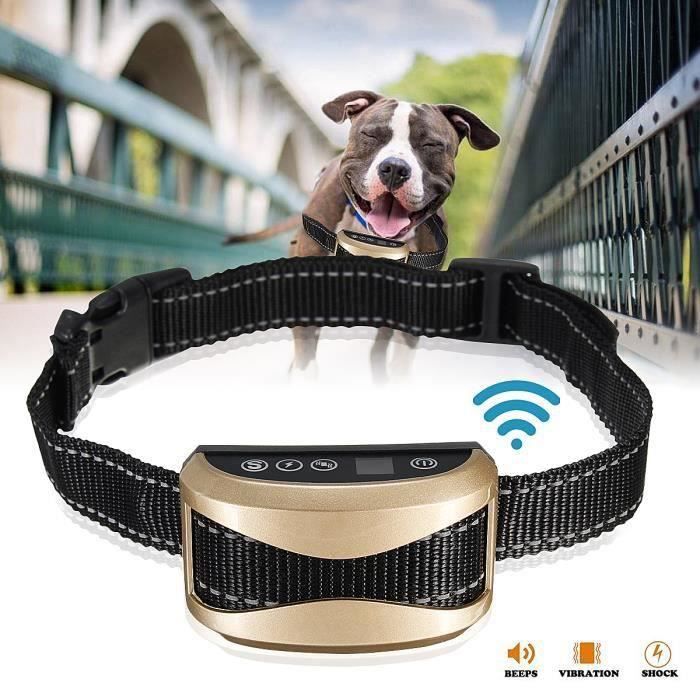 TK12143-Collier Electrique Dressage Anti Aboiement Pour Chien Chat ...