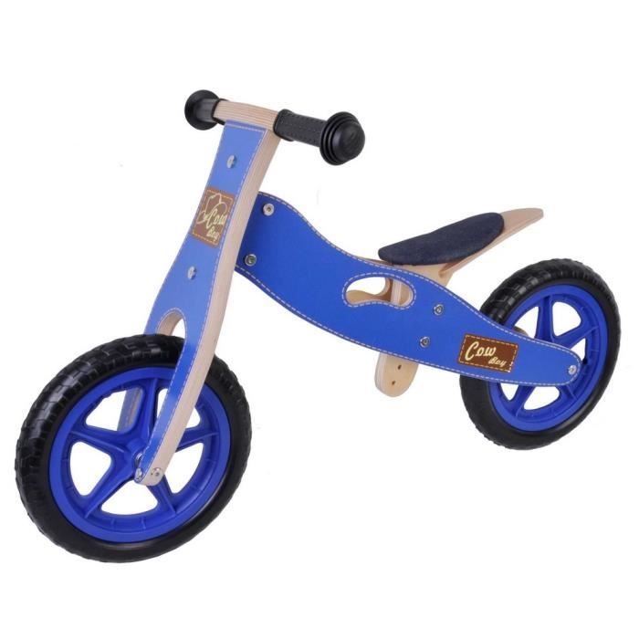 Draisienne En Bois Pour Enfant 2-3 Ans - Vélo Sans Pédale, Cadeau Noël Ou Anniversaire !