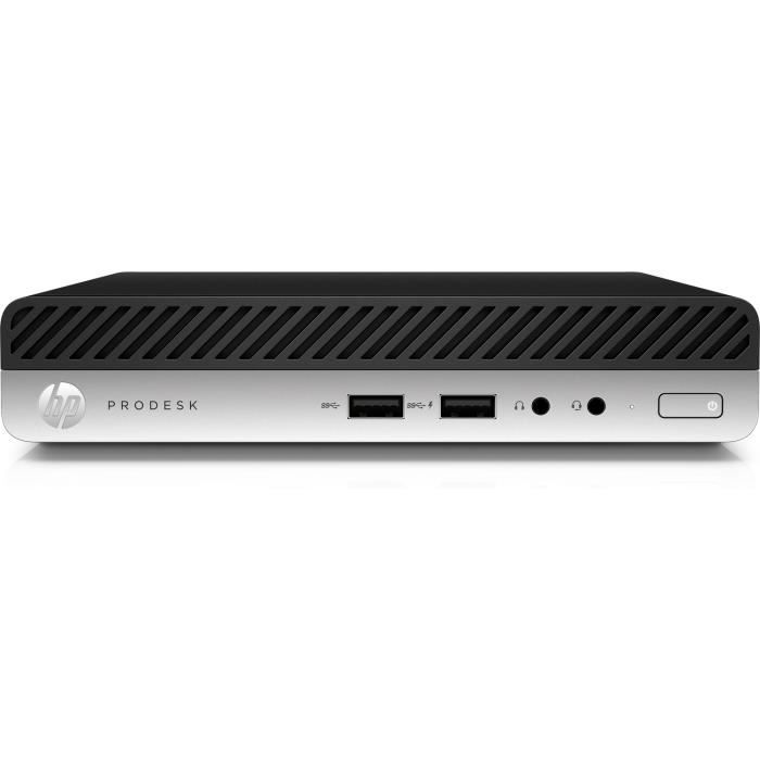 HP ProDesk 400 G4 310 GHz Intel® Core™ i3 de 8eme génération i3-8100T 4 Go 500 Go Windows 10 Pro