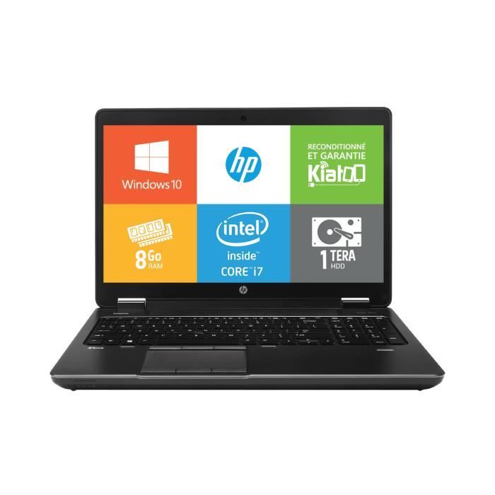 Pc Portable Hpzbook15 Intel Core I7 8go Ram 1 To Disque Dur Ordinateur Portable 15 Pouces Windows 10 Prix Pas Cher Cdiscount