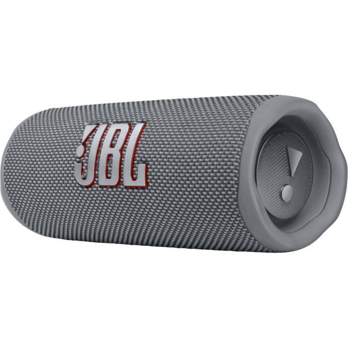 JBL Flip 6 Enceinte sans fil - 12H d'autonomie - IP67 résistant à l'eau et poussière - Gris