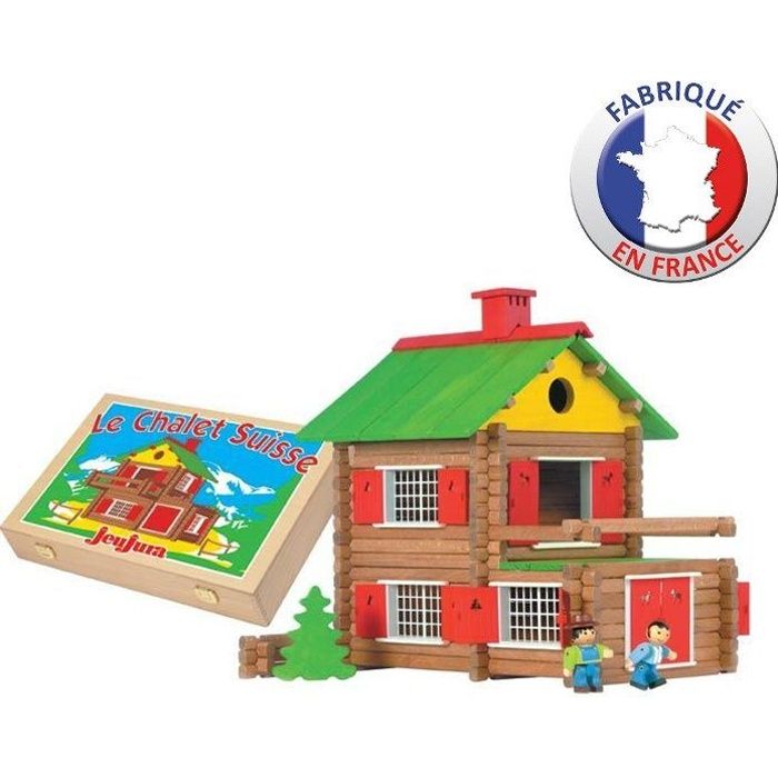 135 pieces Mon Chalet en Bois JEUJURA