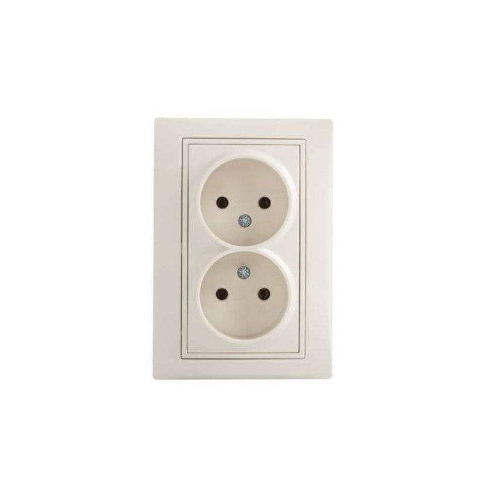 ENERLITES Plaque Murale Pour Prise De Courant Duplex, Taille 1