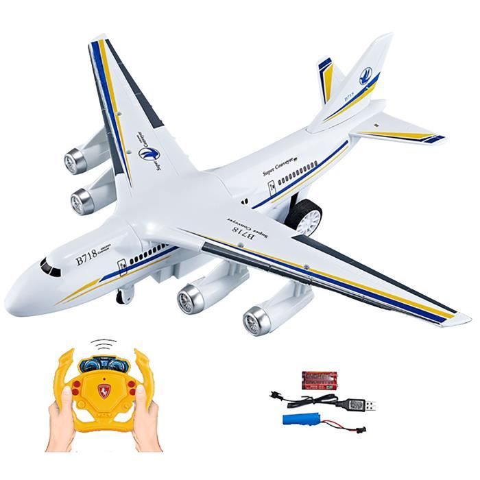 Comparer les prix de Avion Télécommandé - MARSEE - RC Rechargeable - Blanc - Pour Enfants - Jouet avec Sons et Lumières