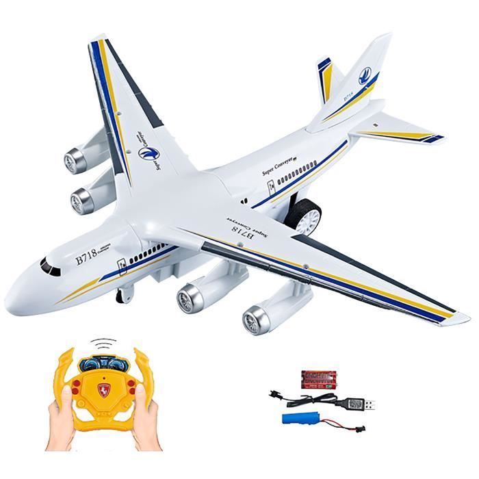 Avion Télécommandé - MARSEE - RC Rechargeable - Blanc - Pour