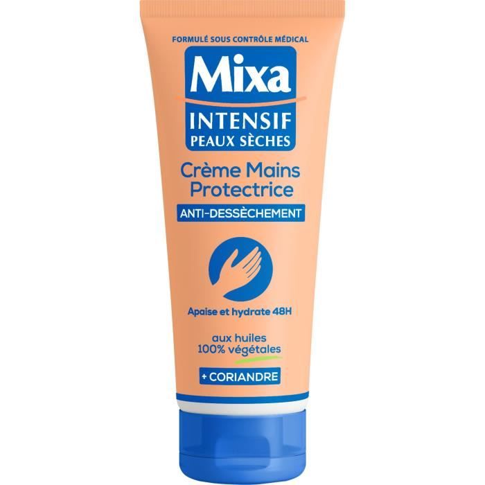 MIXA Crème mains régénérante, peaux sèches et très sèches - 100 ml