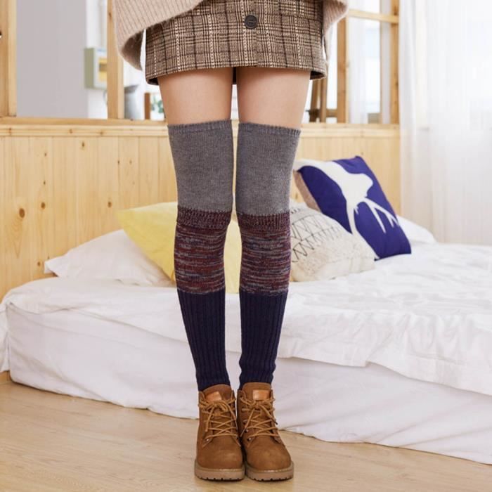 Hiver Femmes chaud Jambières en Tricot Torsadé Chaussettes Pour Femmes Leggings Crochet Stocking Hiver Femmes chaud Jambières en Tricot Torsadé Chaussettes Pour Femmes Leggings Crochet Stocking