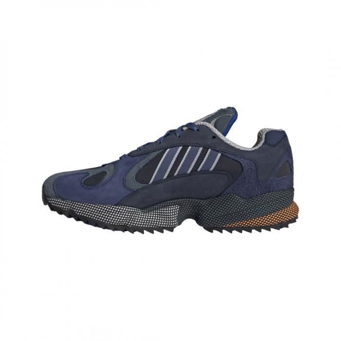 adidas Originals Basket adidas Originals YUNG-1 - ADIDAS ORIGINALS - Homme - Bleu - Lacets - Polyester