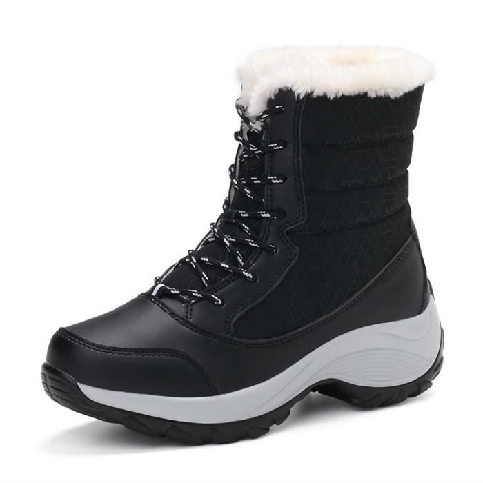 Bottines d’Hiver pour Femme – Chaussures Décontractées