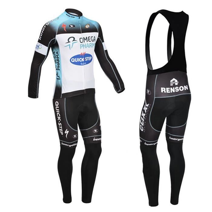 Maillot de cyclisme manches longues - Hommes - Multicolor - VTT - Respirant